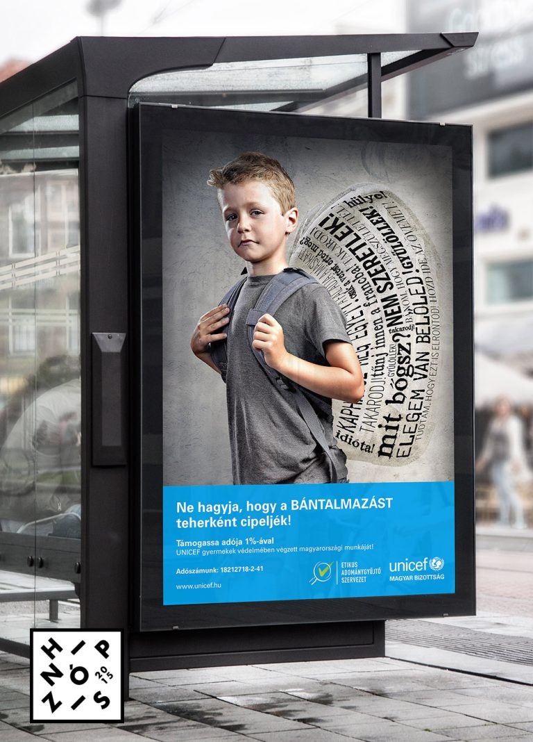 Unicef 1% kampány kreatív