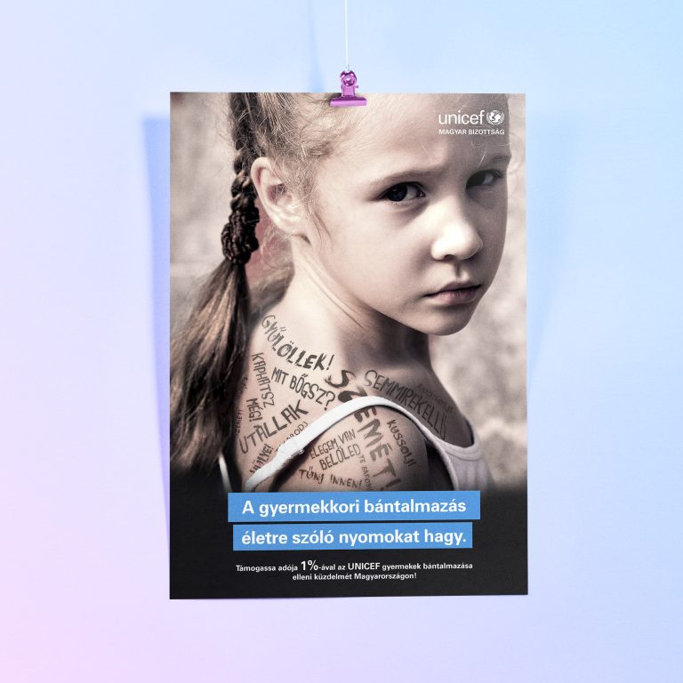 Unicef print megjelenés 1%