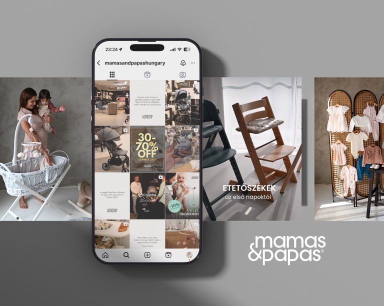 Mamas & Papas marketing & social management