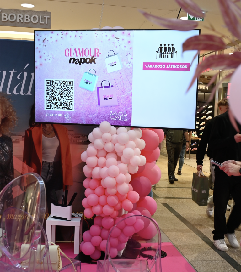 Glamour Napok 2025 – GameWall játék design