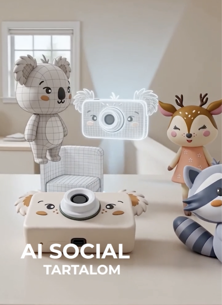 AI social videós tartalom